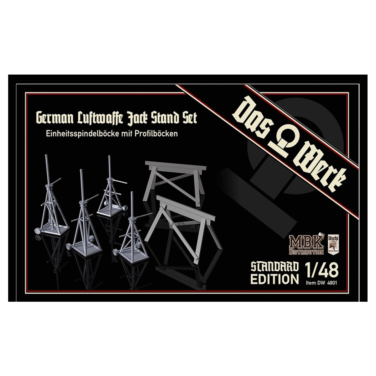 1/48 German Luftwaffe Jack Stand Set