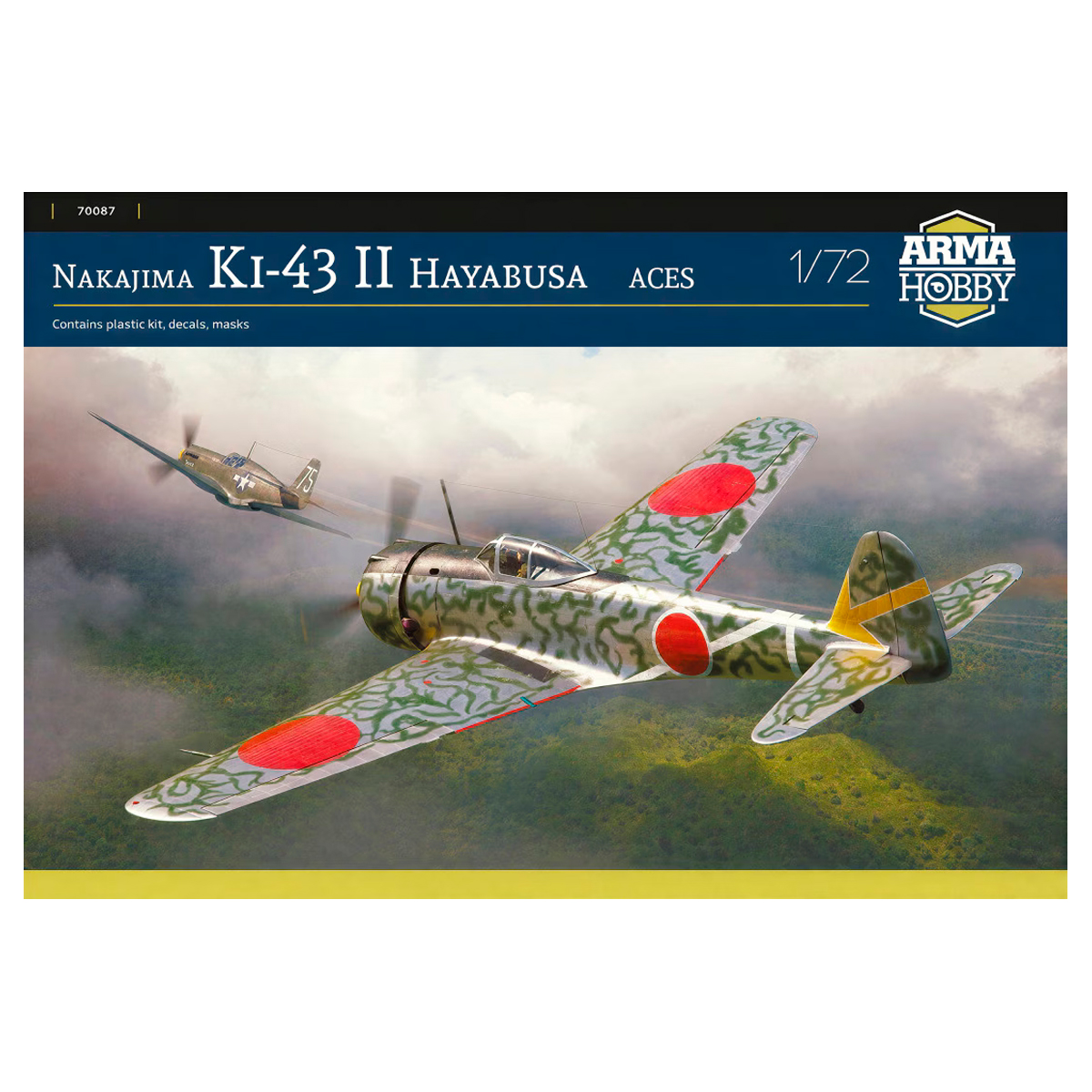 1/72 Nakajima Ki-43 II Hayabusa «Aces»
