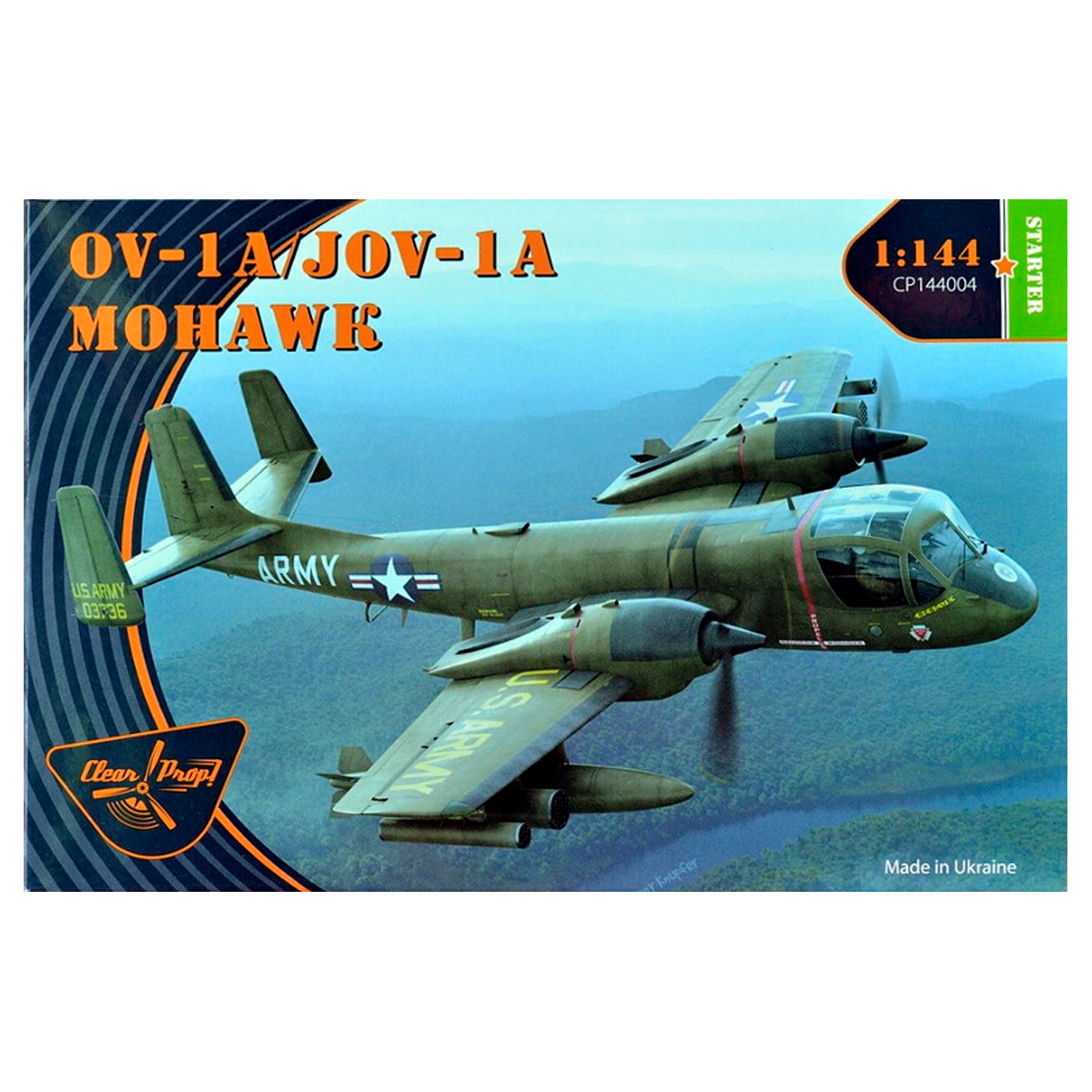 1/144 Grumman OV-1A/JOV-1A Mohawk Starter Kit