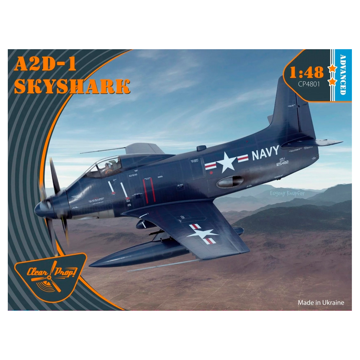1/48 A2D-1 Skyshark Advanced Kit