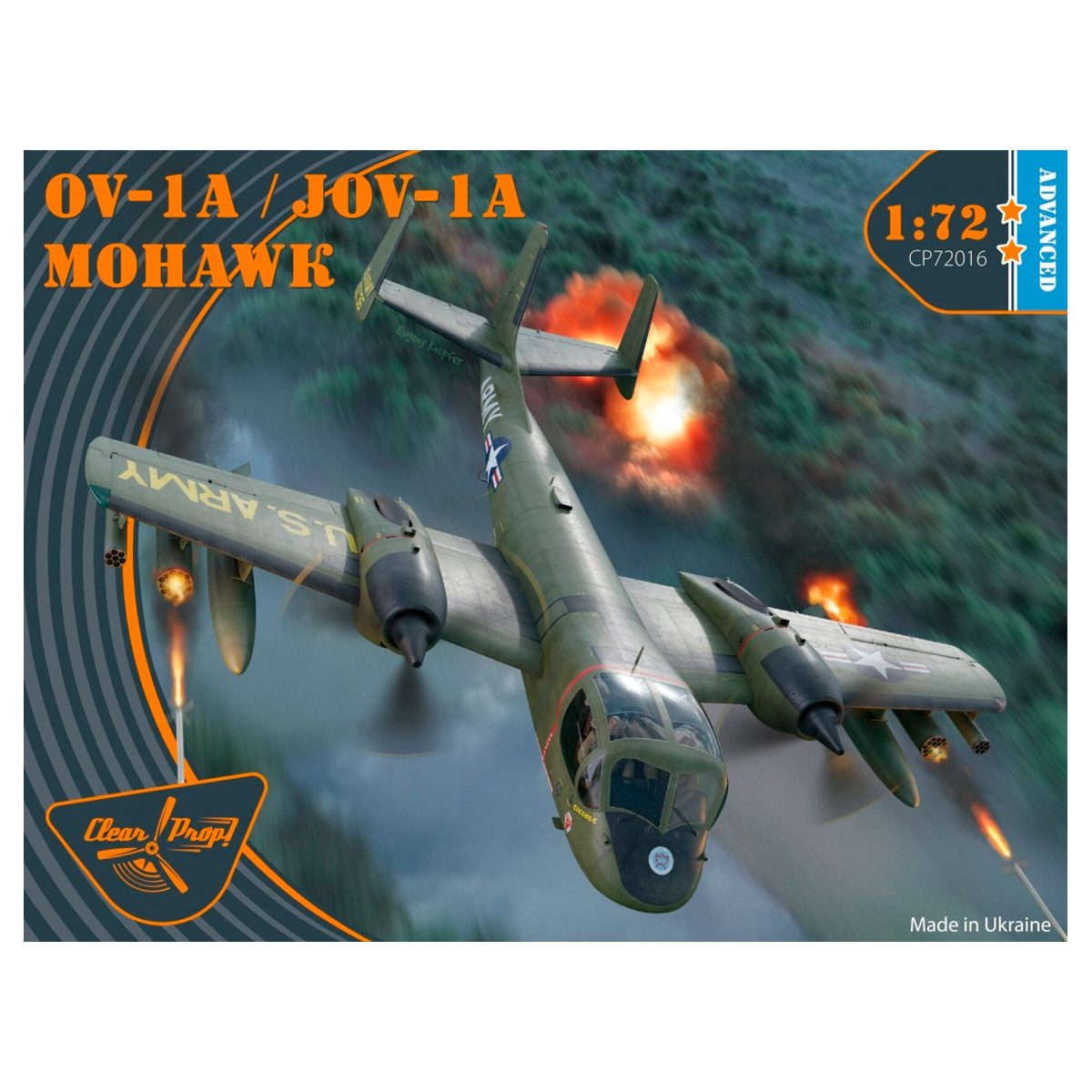 1/72 OV-1 A/JOV-1A Mohawk Advanced Kit
