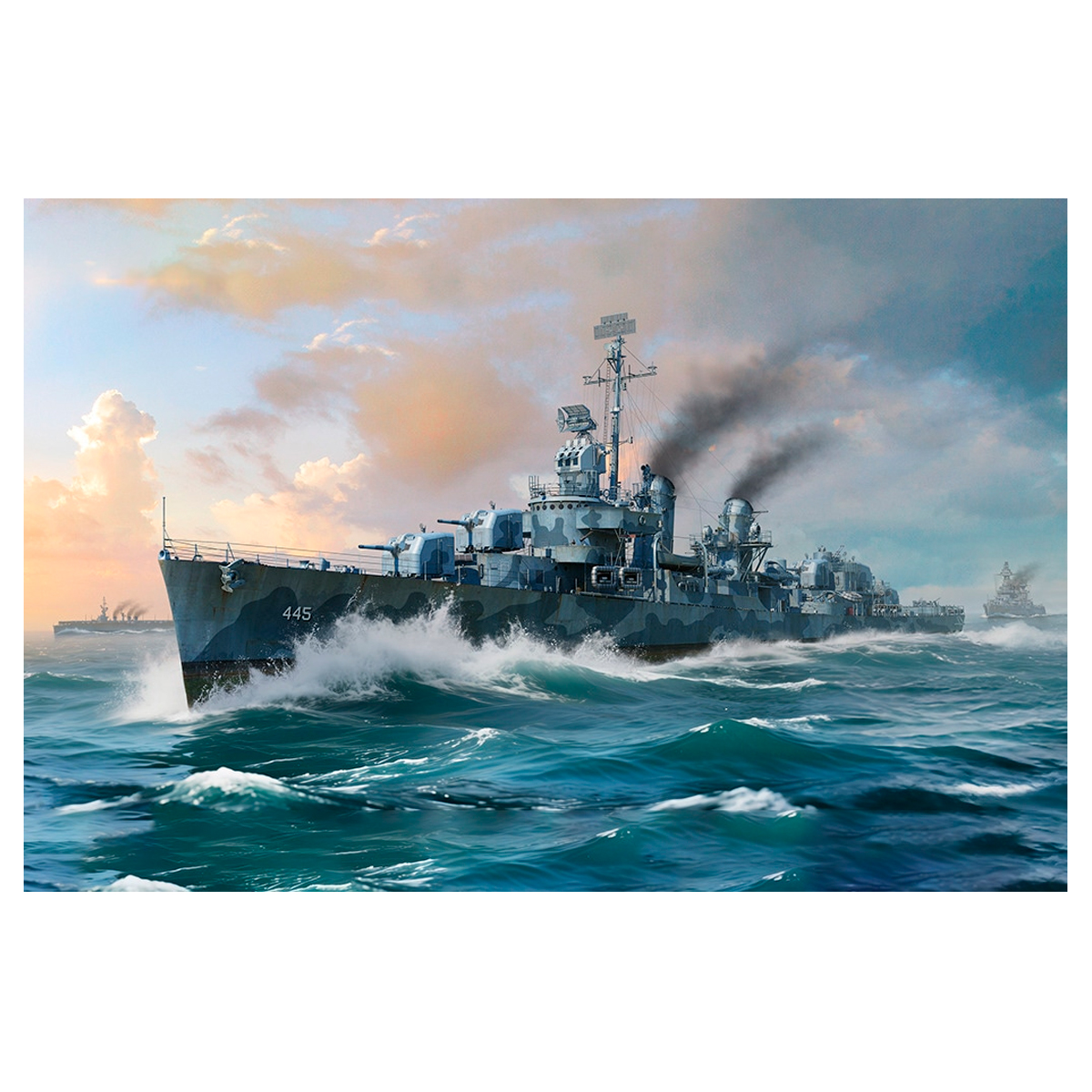 1/350 USS Fletcher DD-445