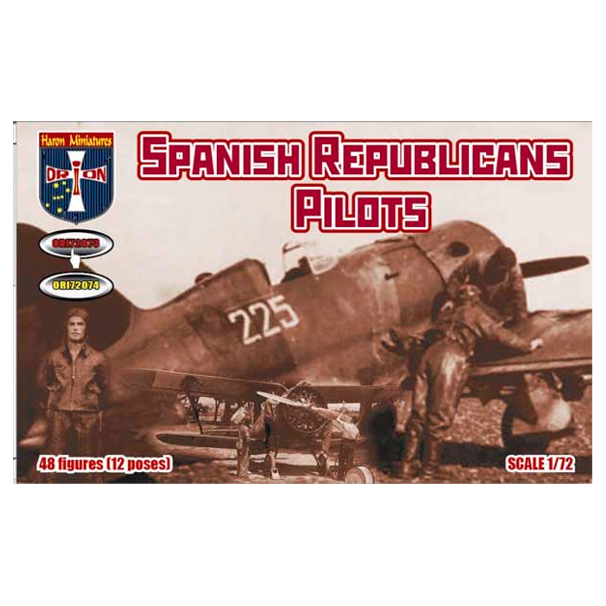 1/72 Pilotos republicanos españoles