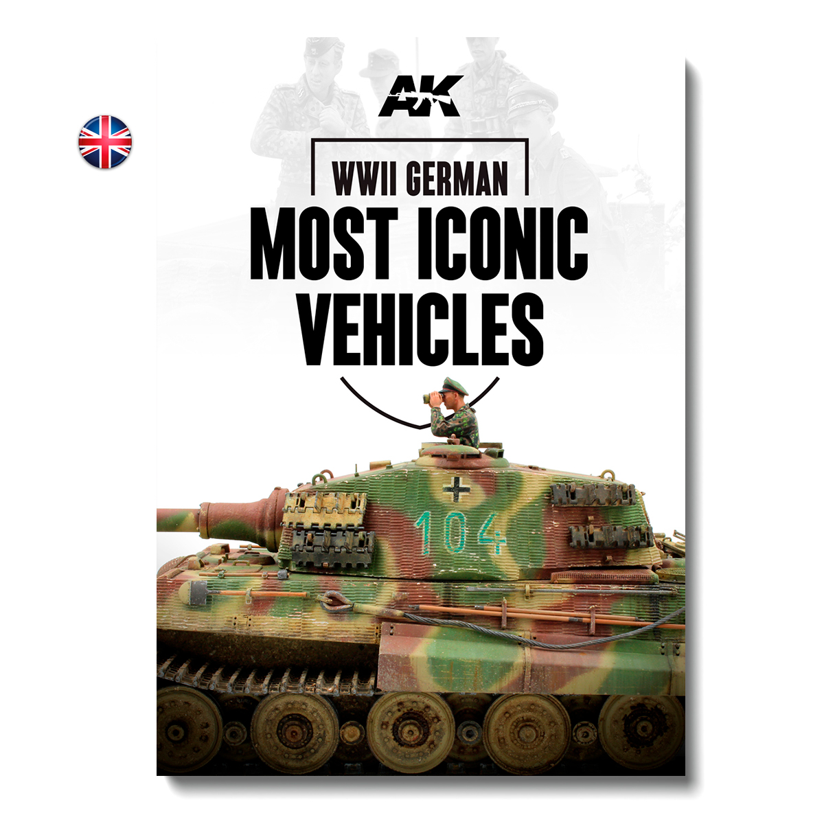 WWII GERMAN MOST ICONIC SS VEHICLES. VOLUME 2 (Damaged Cover)