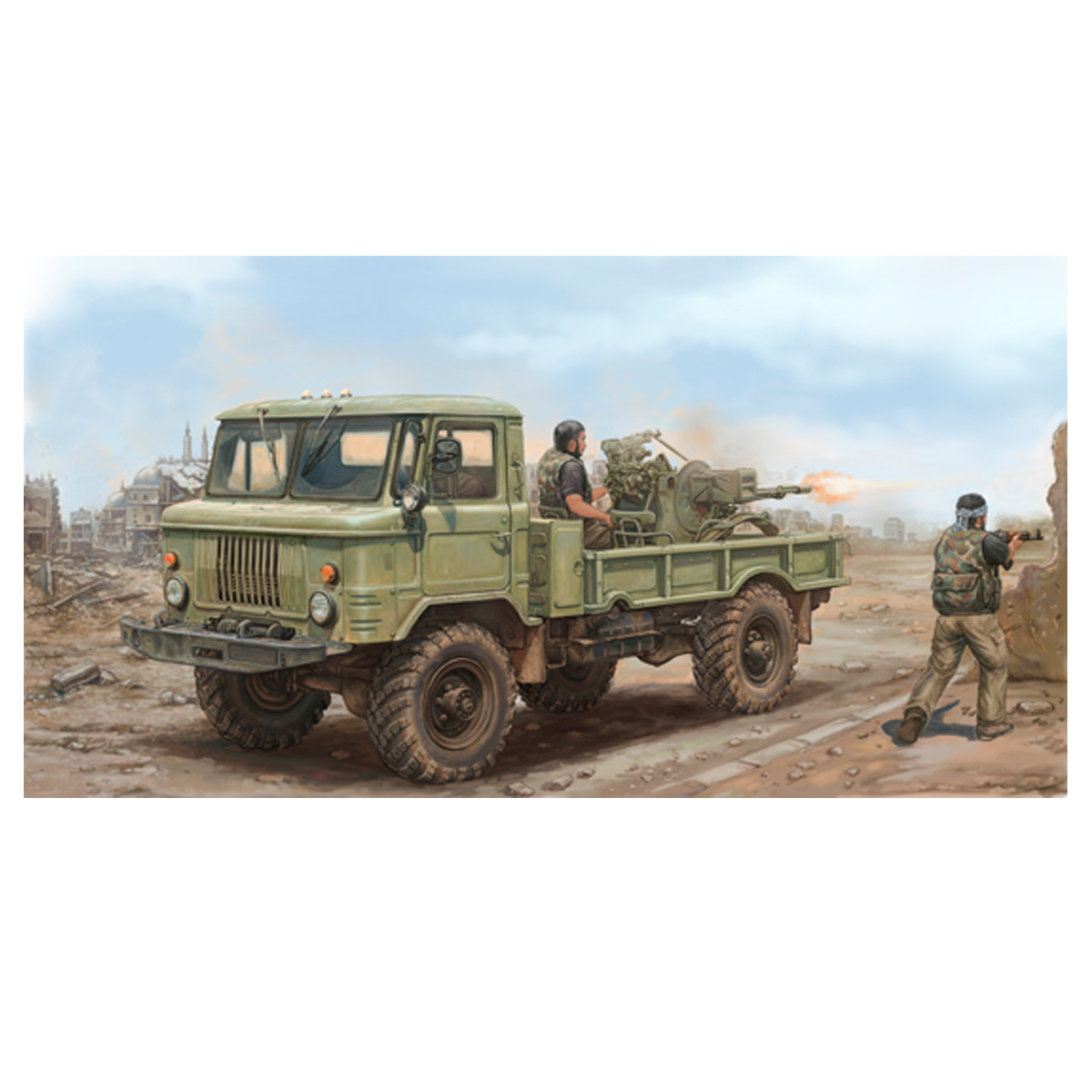Russian GAZ-66 Light Truck II 1/35