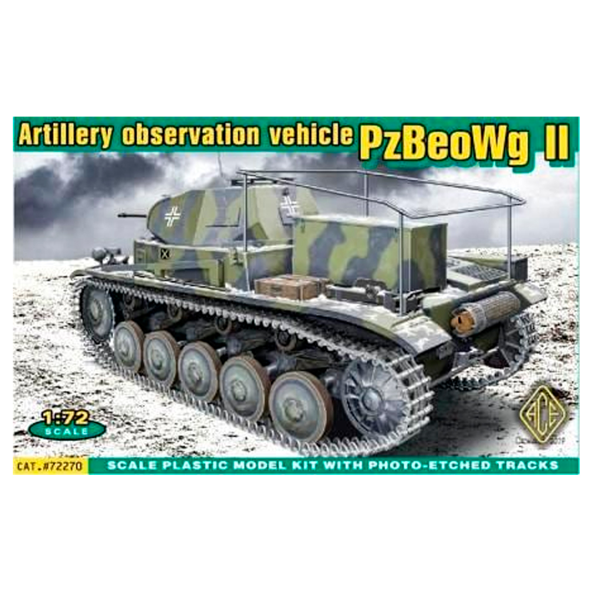 ACE 1/72 Artillery observation vehicle PzBeoWg II