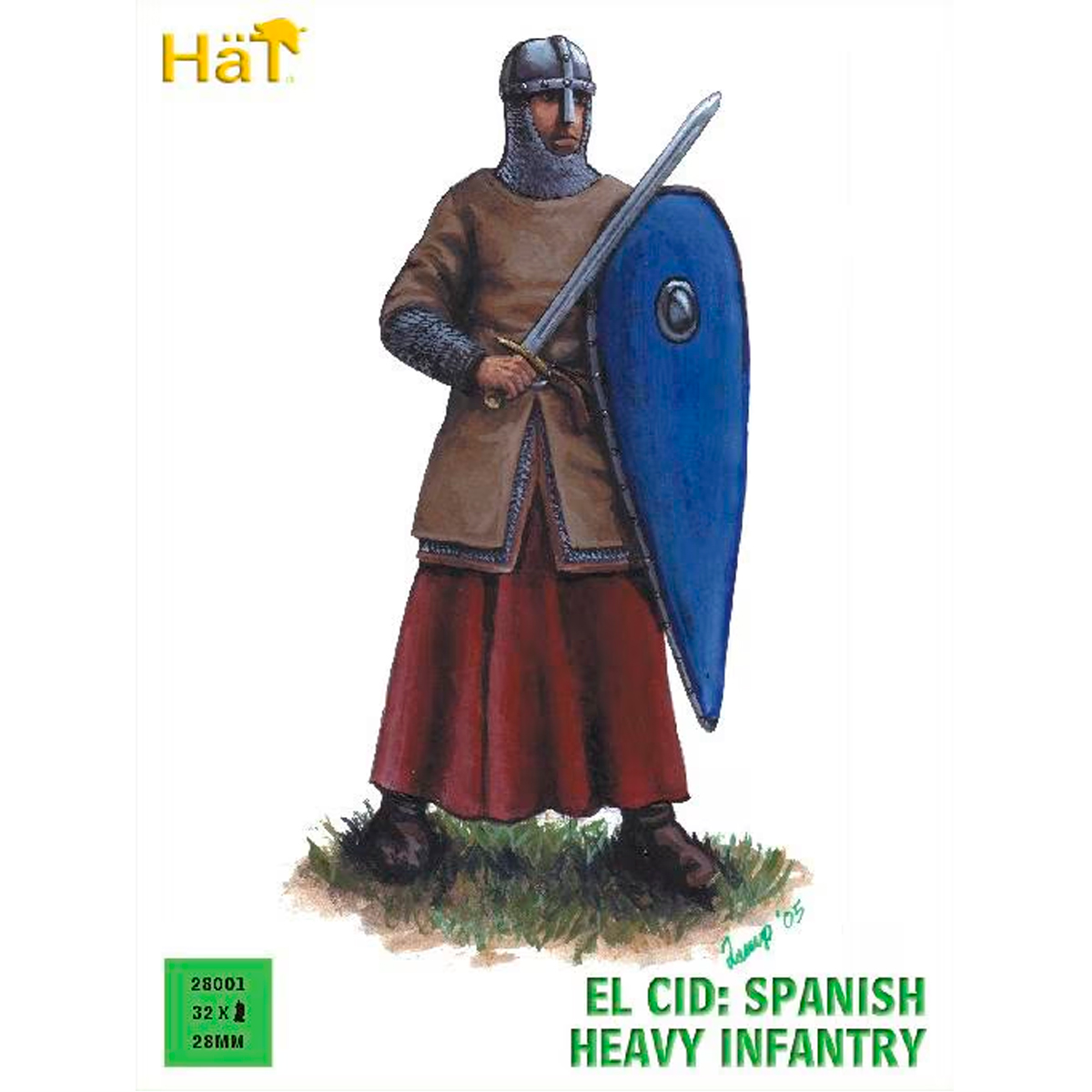 HaT 28mm El Cid Spanish Heavy Infantry