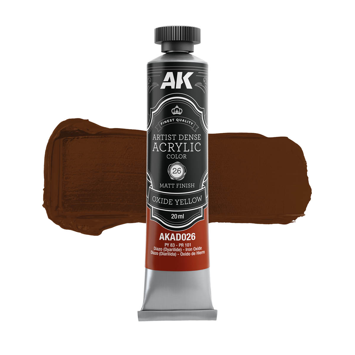 OXIDE YELLOW – ARTISTIC DENSE ACRYLIC COLOR