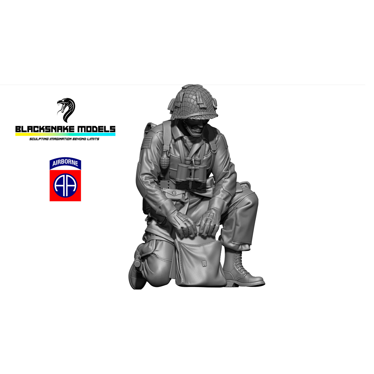 1/35 82nd Airborne Soldier No.01