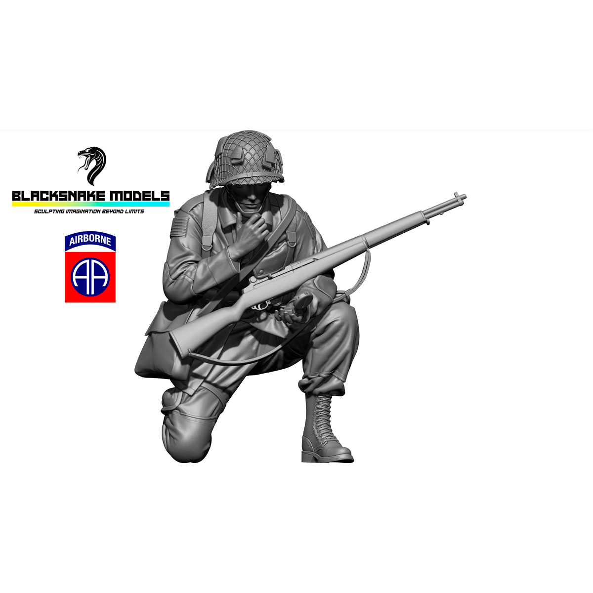 1/35 82nd Airborne Soldier No.05