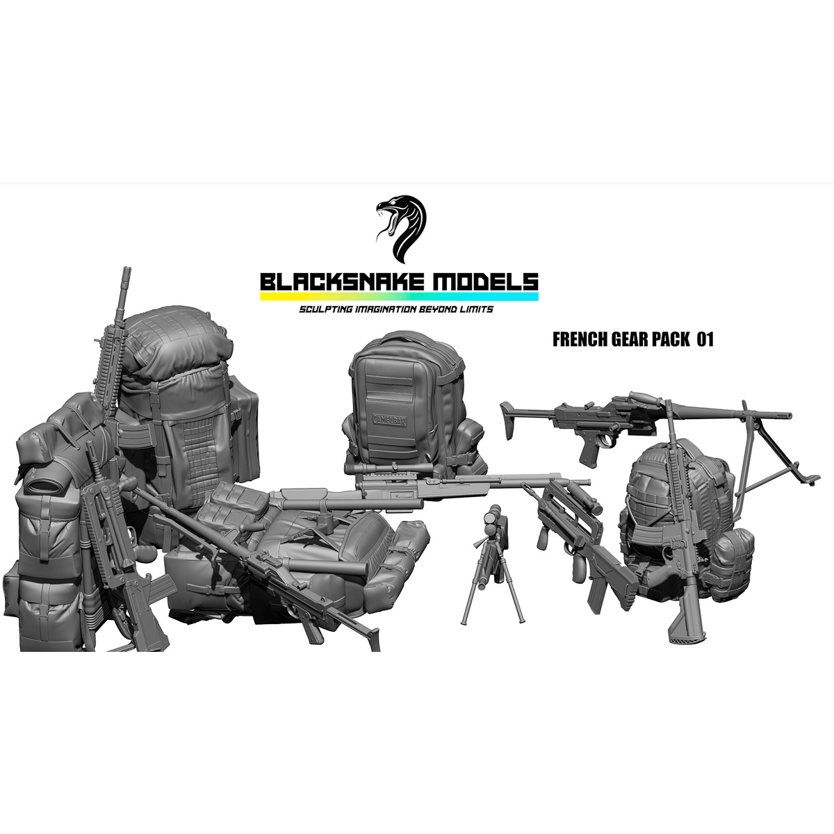 1/35 France Accessories Pack 01