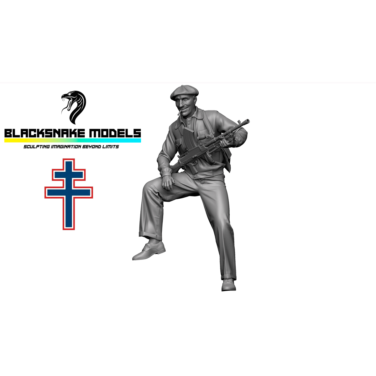 1/35 FFI French Resistance Fighter (1944) 01