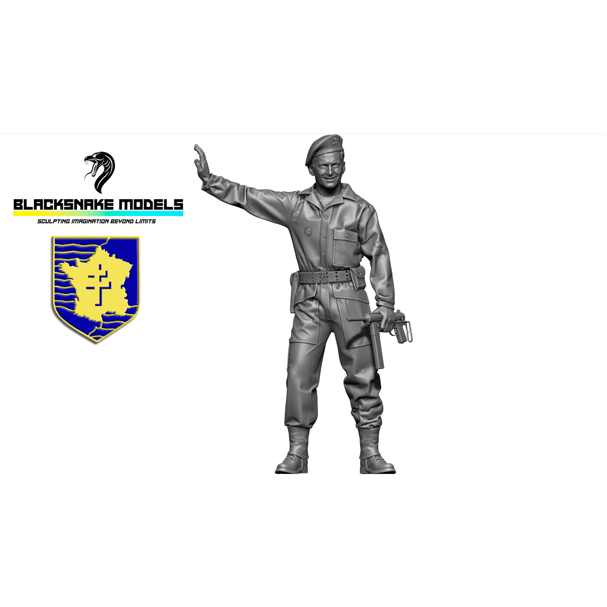 1/35 Tank Driver – Leclerc 2nd Armored Division 05