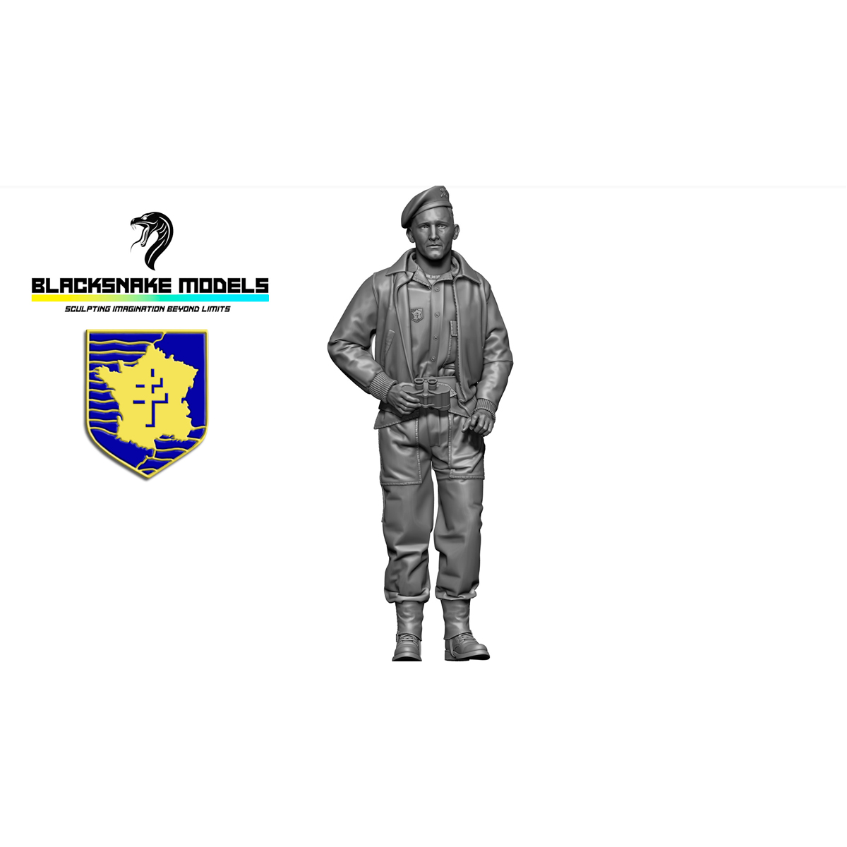 1/35 Tank Driver – Leclerc 2nd Armored Division 04