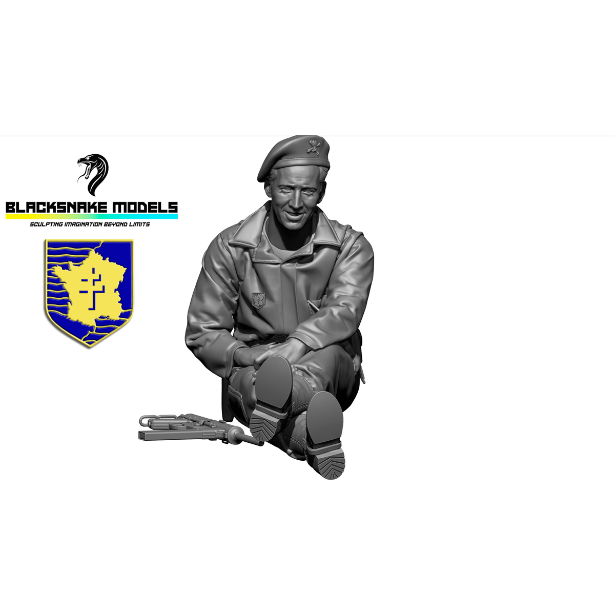 1/35 Tank Driver – Leclerc 2nd Armored Division 03
