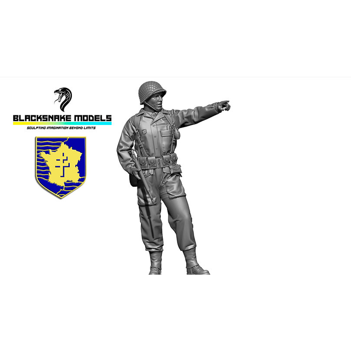 1/35 Soldier of the Leclerc 2nd Armored Division 01