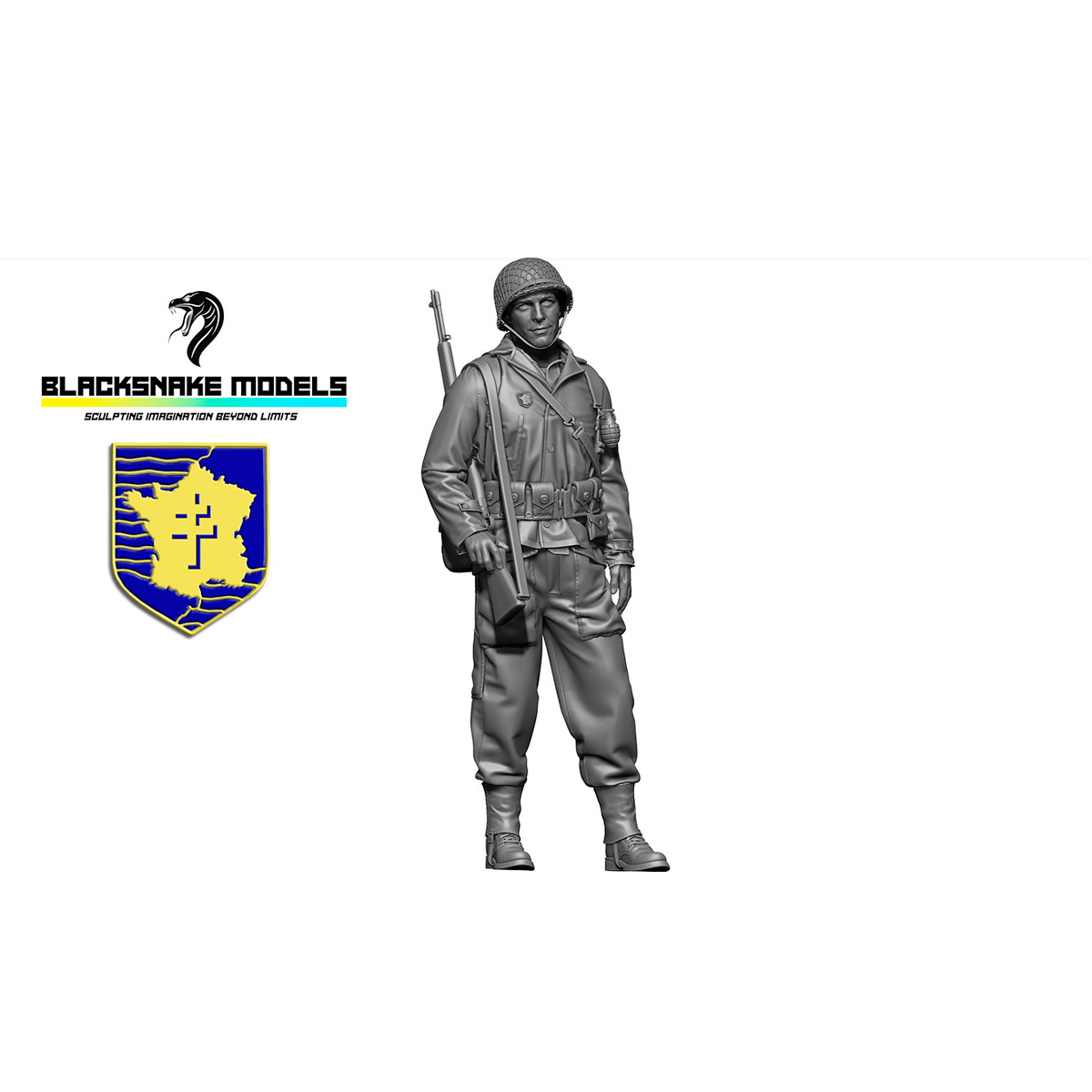 1/35 Soldier of the Leclerc 2nd Armored Division 02