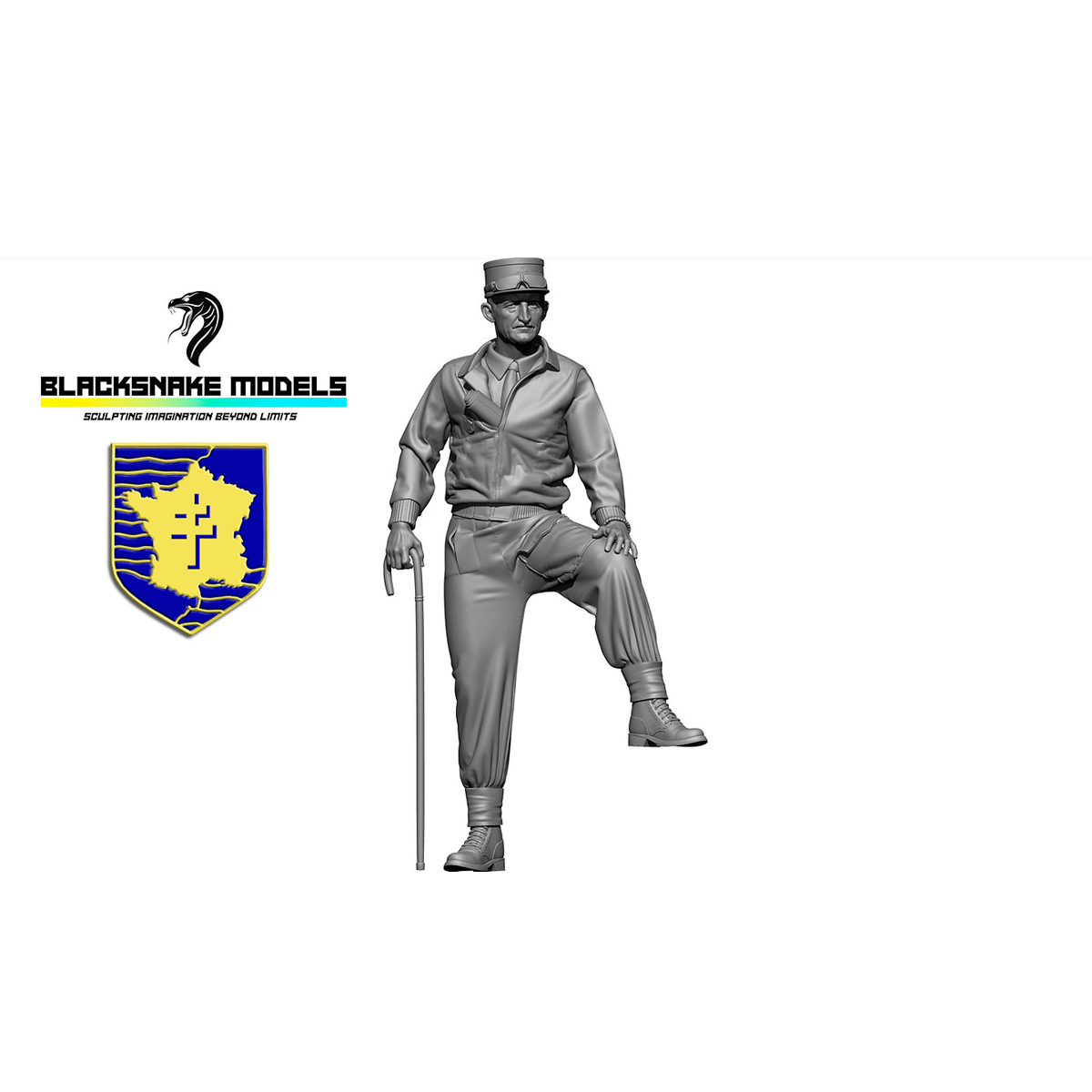 1/35 General Leclerc, Commander of the 2nd Armored Division