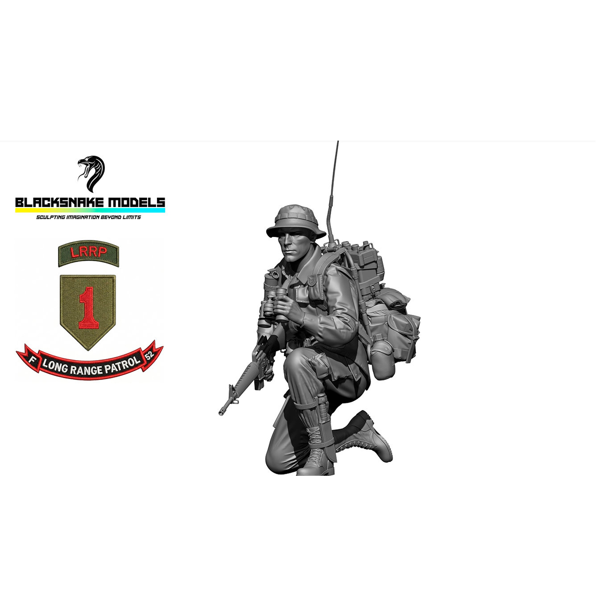 1/35 1st Infantry Division “Big Red One” LRRP – “Wires” Radio Operator