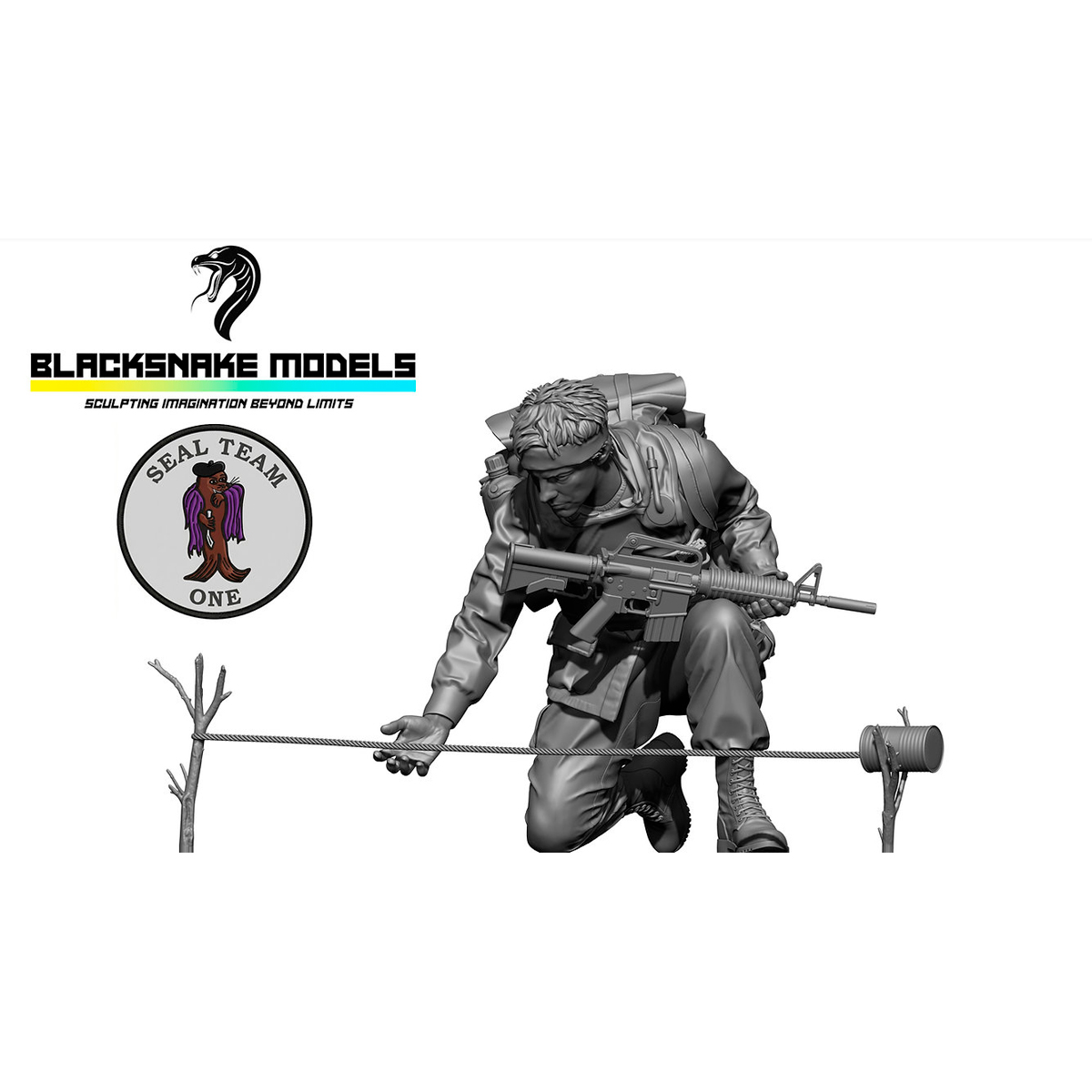 1/35 Seal Team One Vietnam – Green Slug “Unexpected Guest”