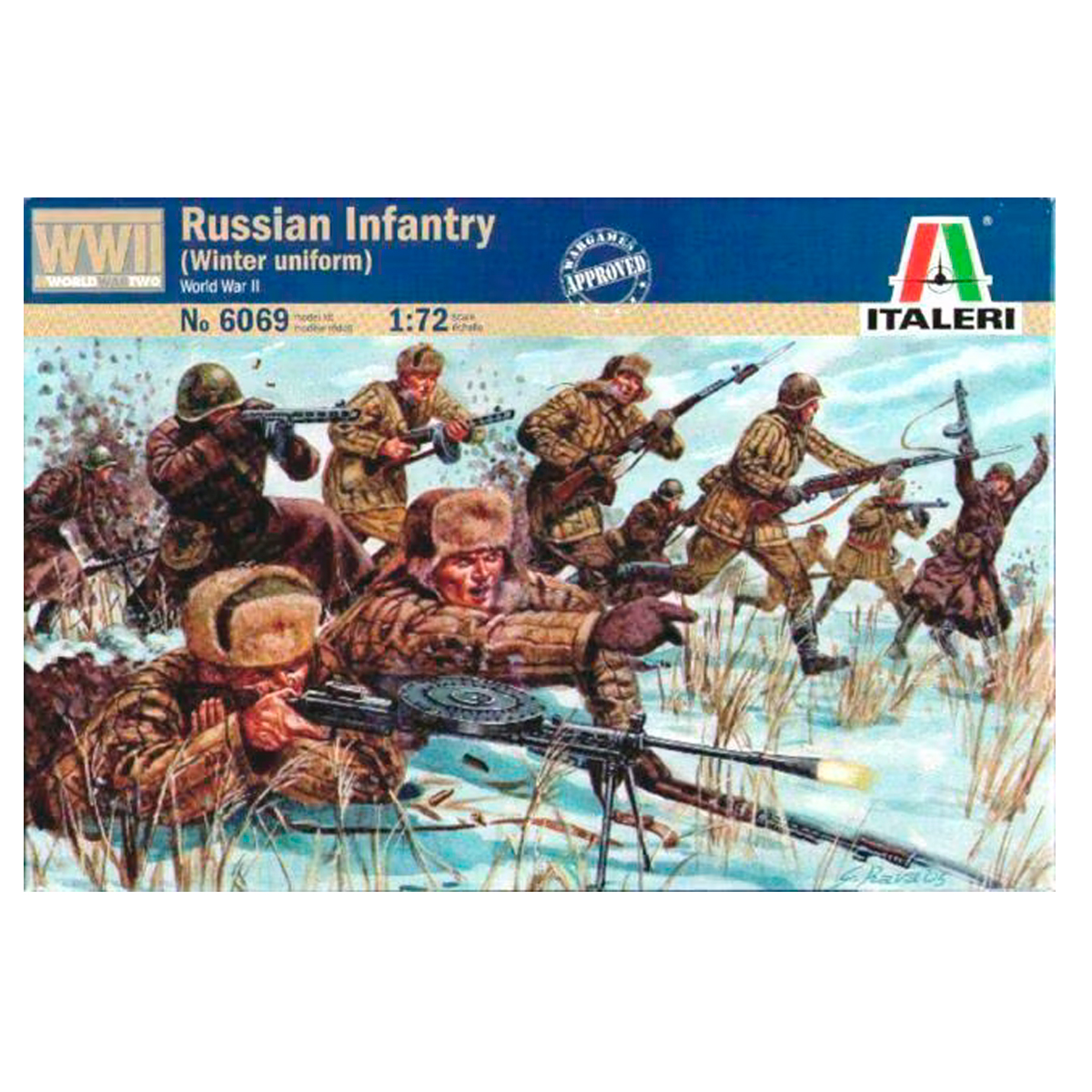 1/72 Russian Infantry Winter