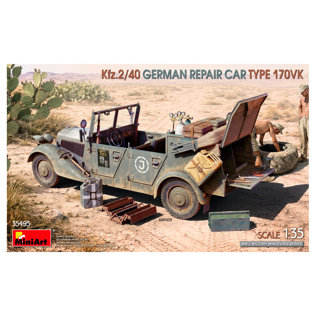 1/35 Kfz.2/40 German Repair Car Type 170VK