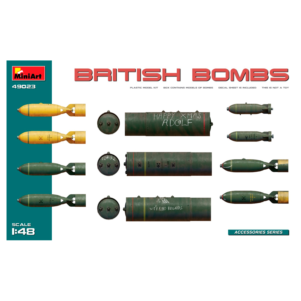 1/48 British Bombs