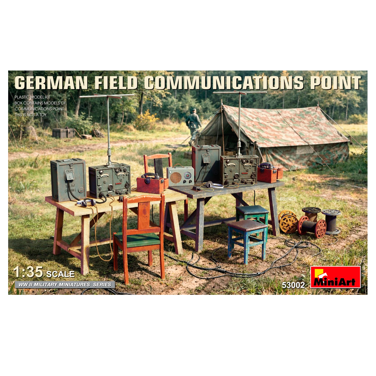 1/35 German Field Communications Point