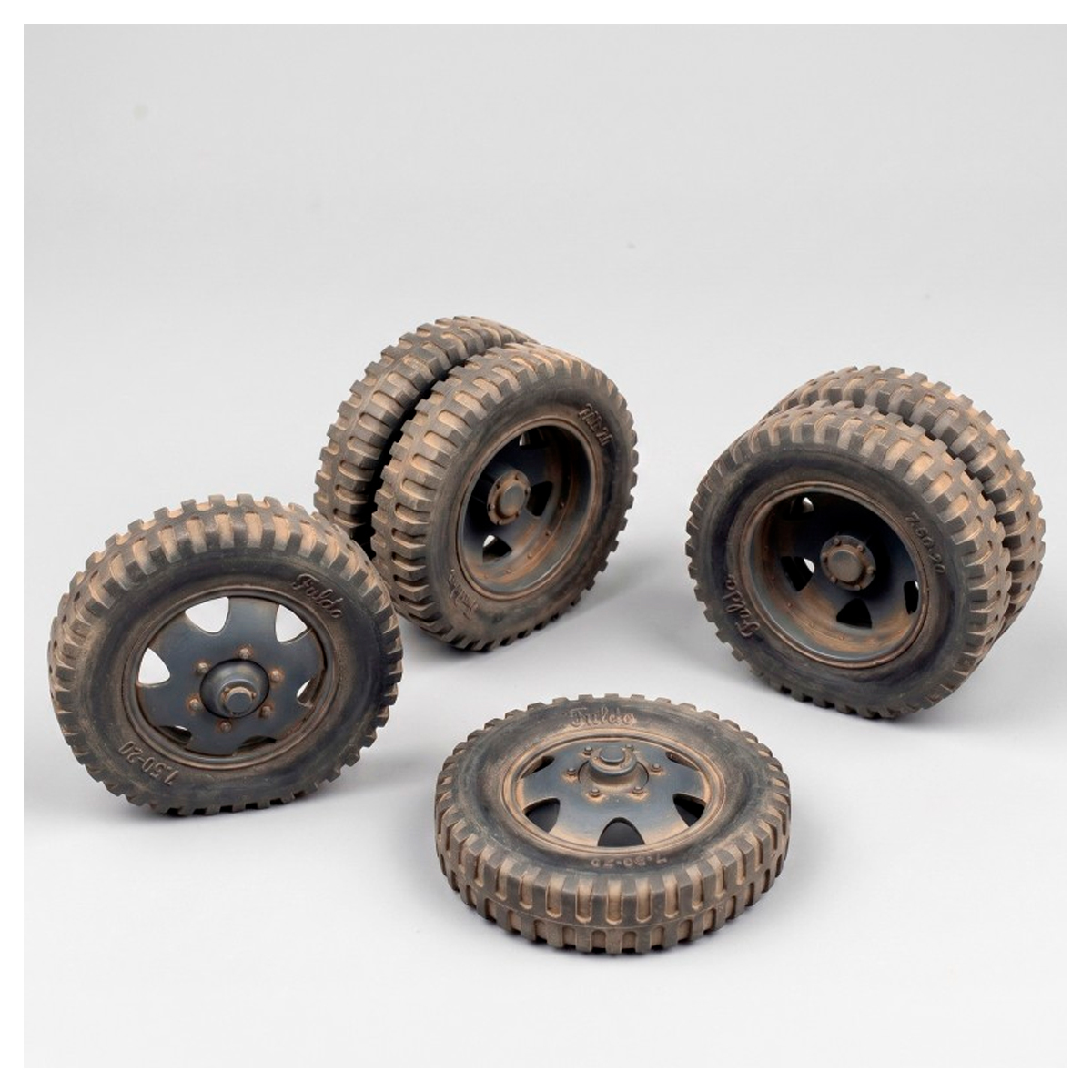 MB 1500 4×2 sagged wheels (1/35 scale)