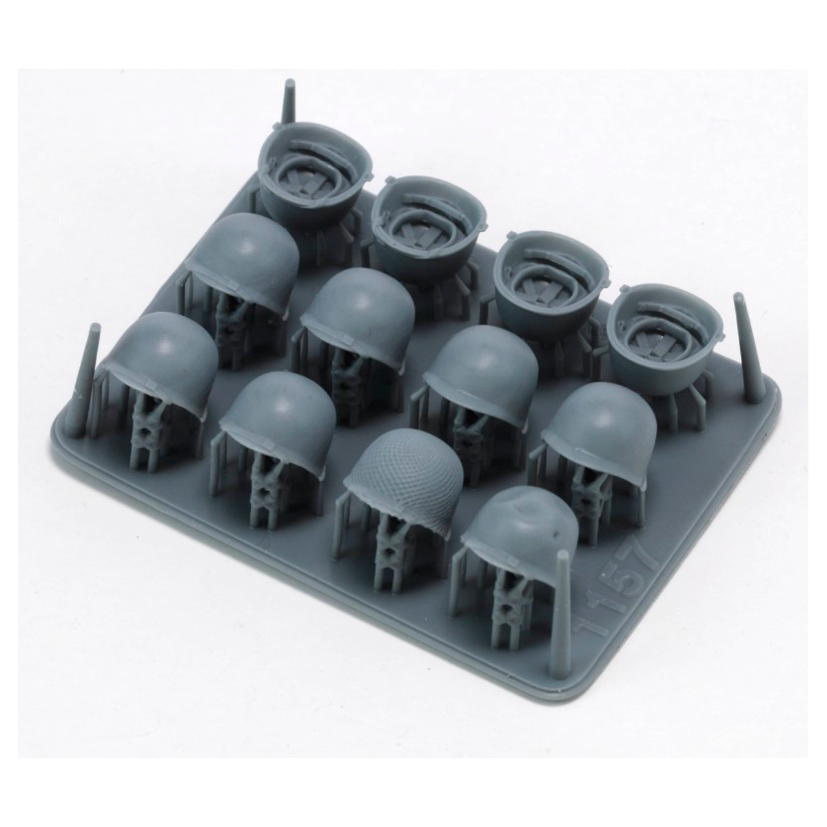 Conjunto de cascos estadounidenses (Segunda Guerra Mundial) (escala 1/35)
