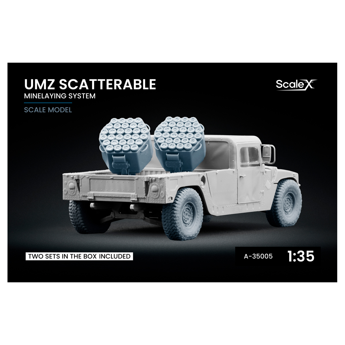 1/35 UMZ Scatterable minelaying system (x2 mine launcher per set)