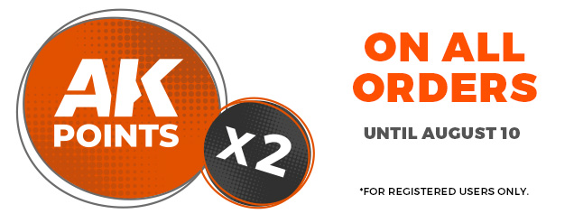 AK POINTS X 2 ON ALL ORDERS