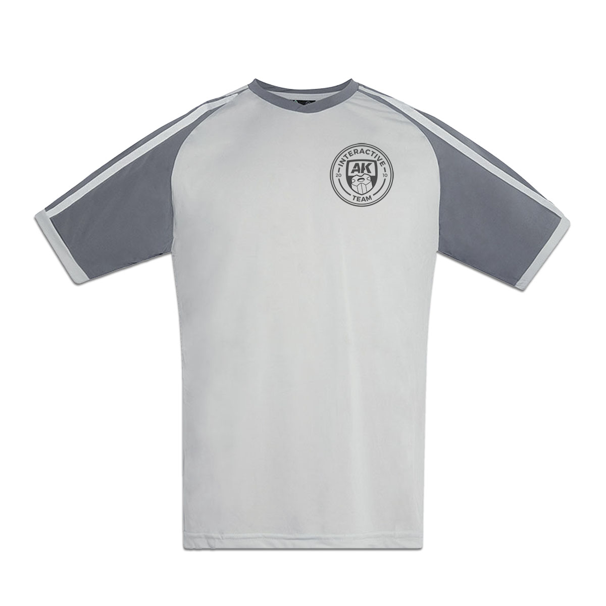 AK INTERACTIVE TEAM GRAY SPORTS T-SHIRT