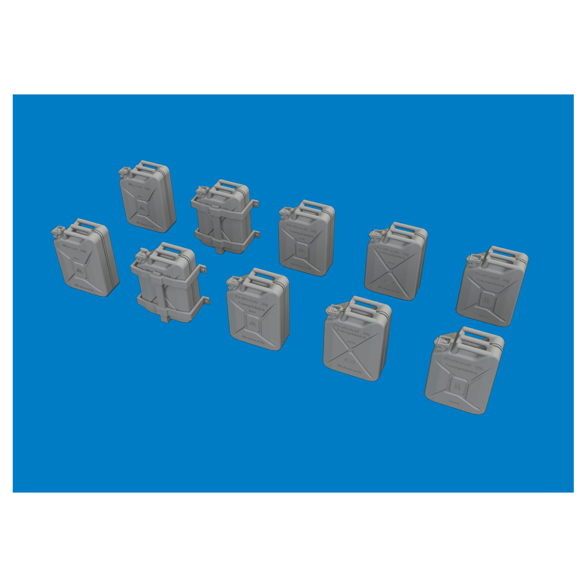 1/48 WWII German Jerry Cans PRINT