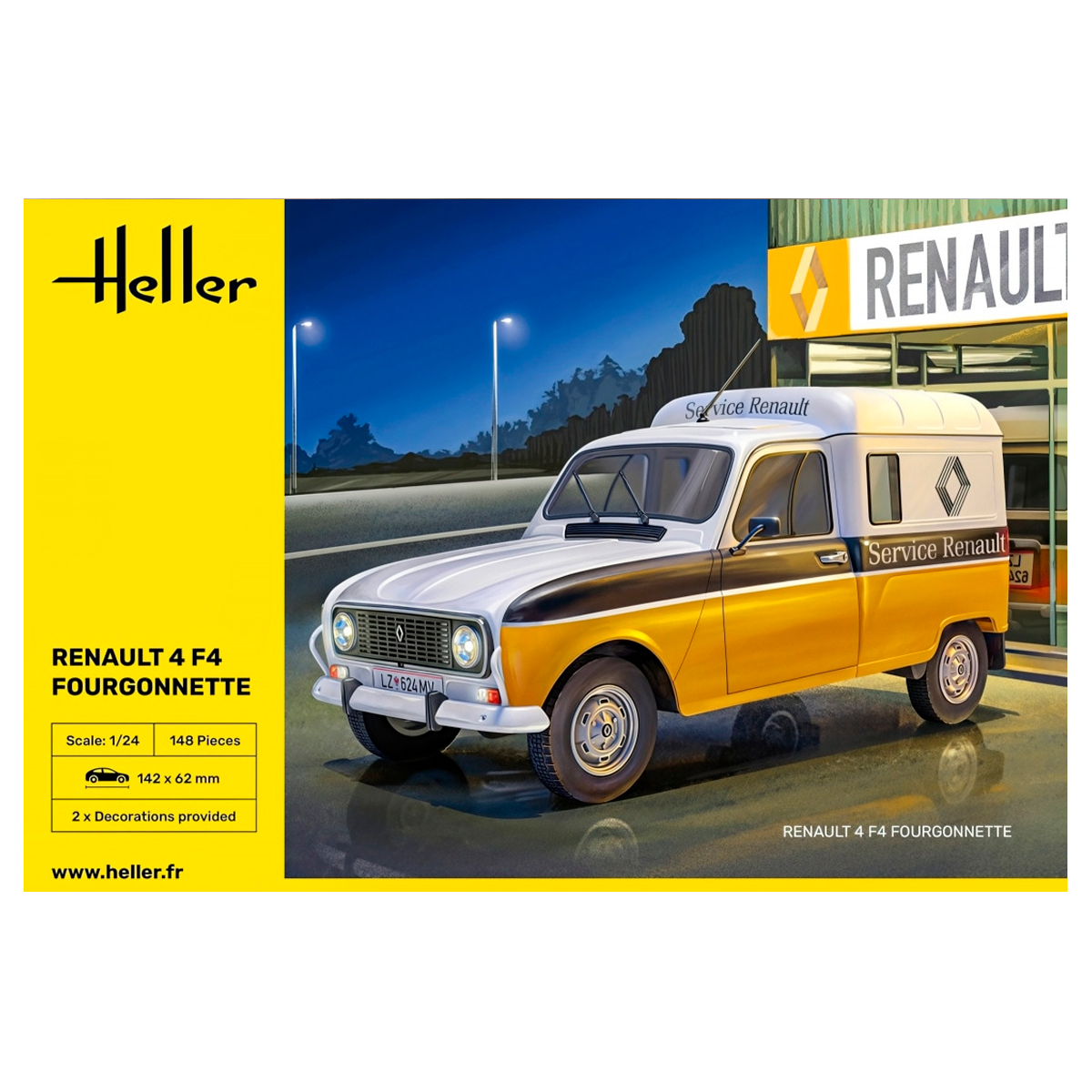 1/24 Renault 4 F4 Fourgonnette