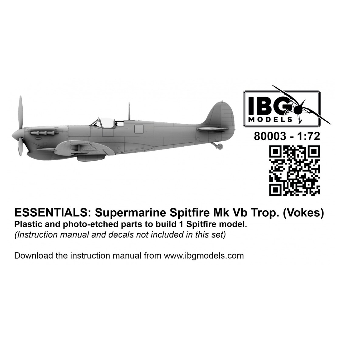 1/72 Spitfire Mk Vb Trop. (Vokes) Essentials