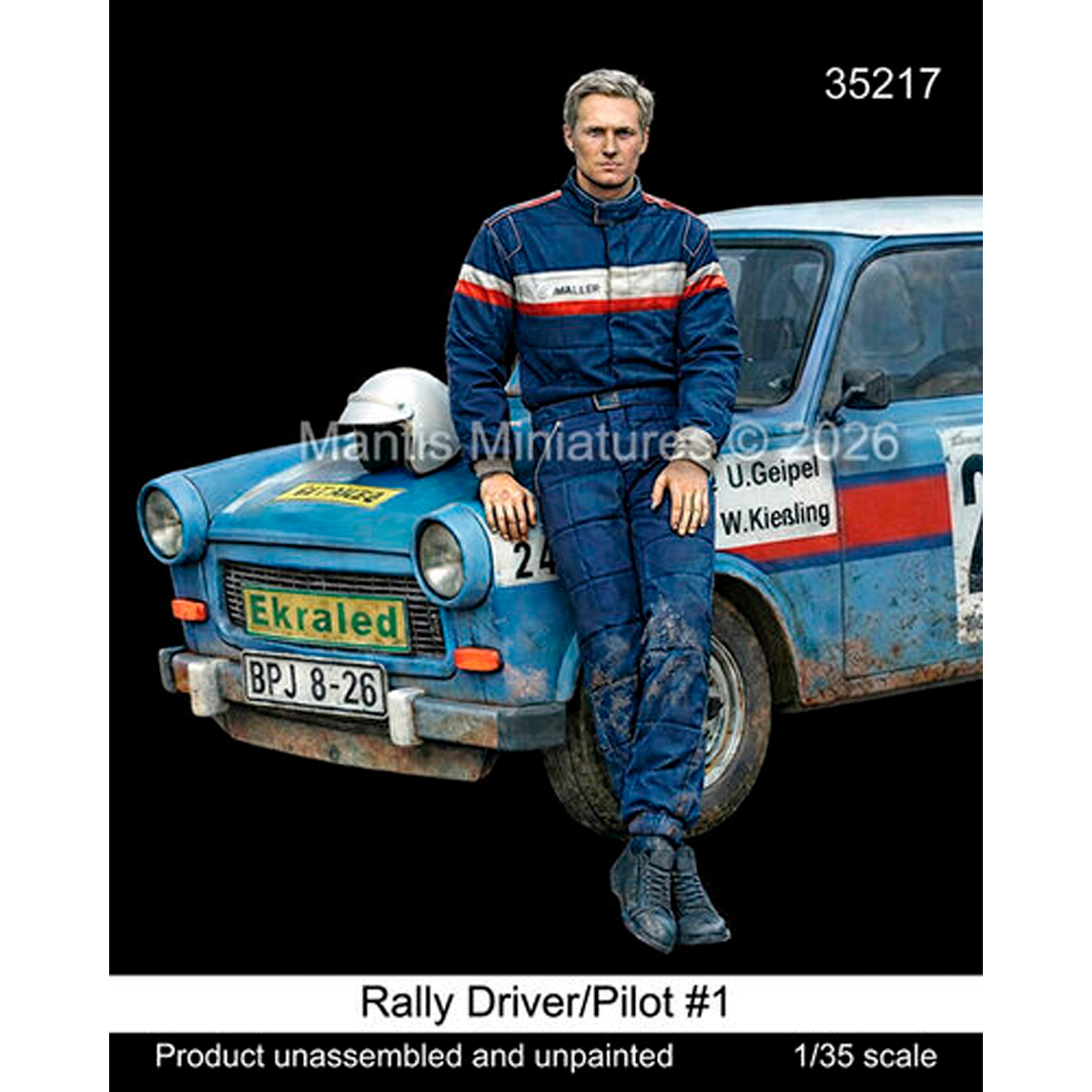 1/35 Rally Driver/Pilot #1