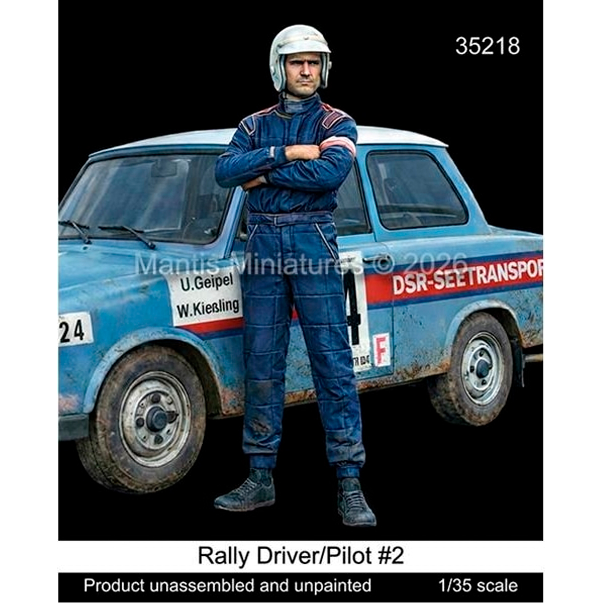 1/35 Rally Driver/Pilot #2