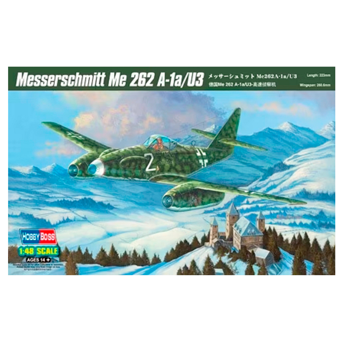 Me 262 A-1a/U3 1/48 (damaged box)