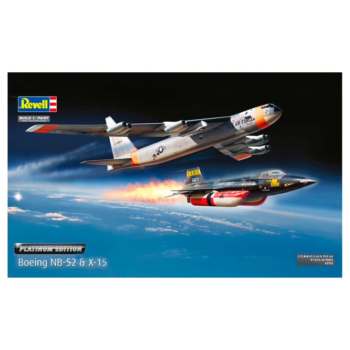 1/72 Boeing NB-52 & X-15 «Platinum Edition»