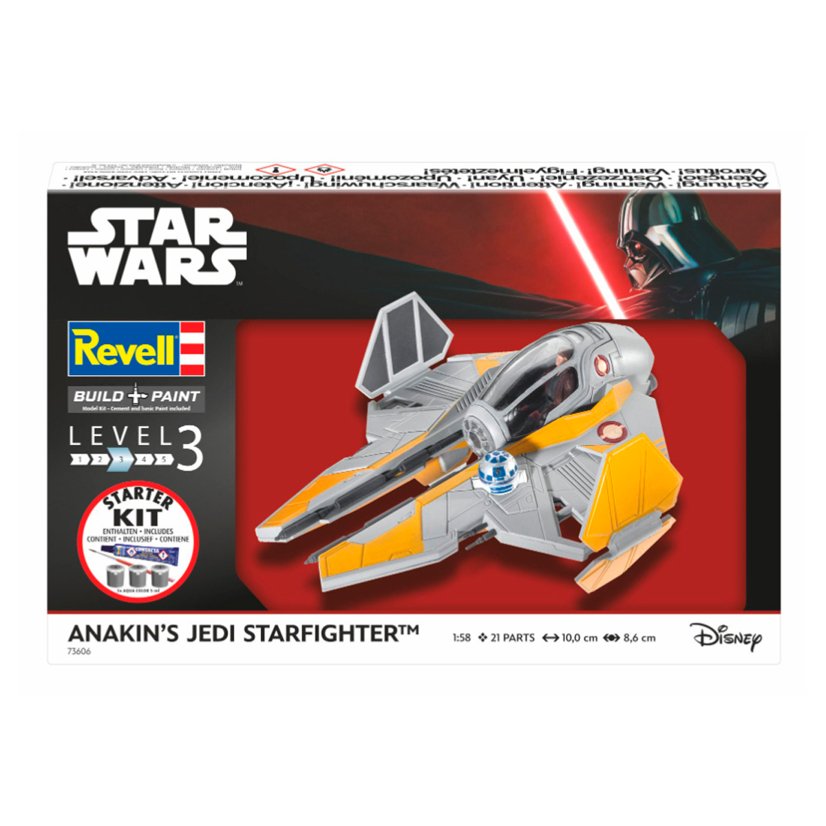 1/58 Starter Kit Anakin’s Starfighter