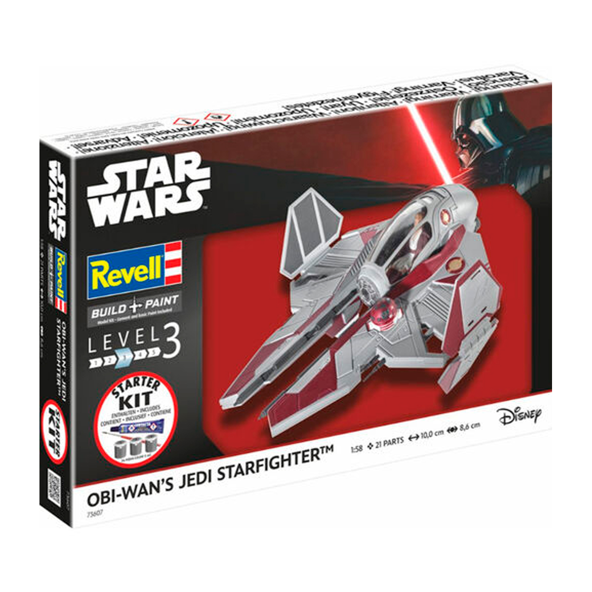 1/58 Starter Kit Obi-Wan’s Starfighter