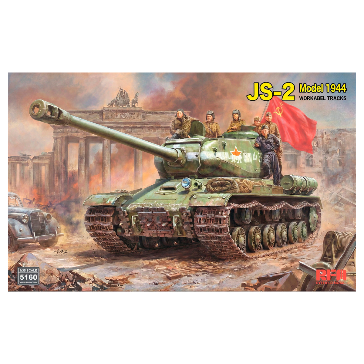 1/35 JS-2 Model 1944 with Workable Tracks