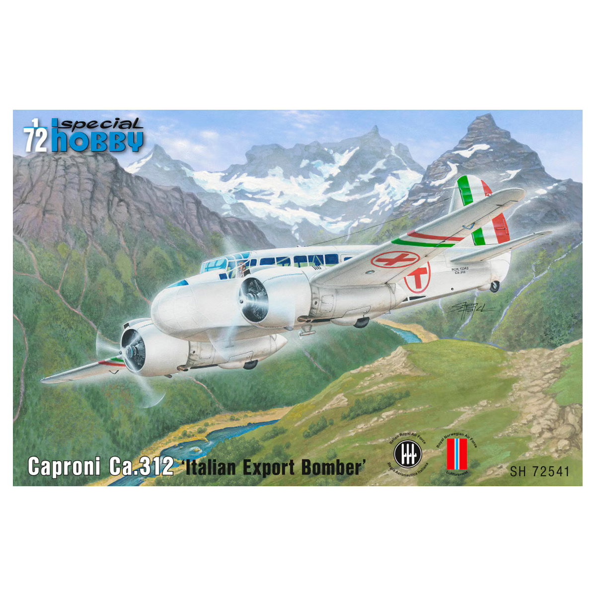 1/72 Caproni Ca.312 «Italian Export Bomber»