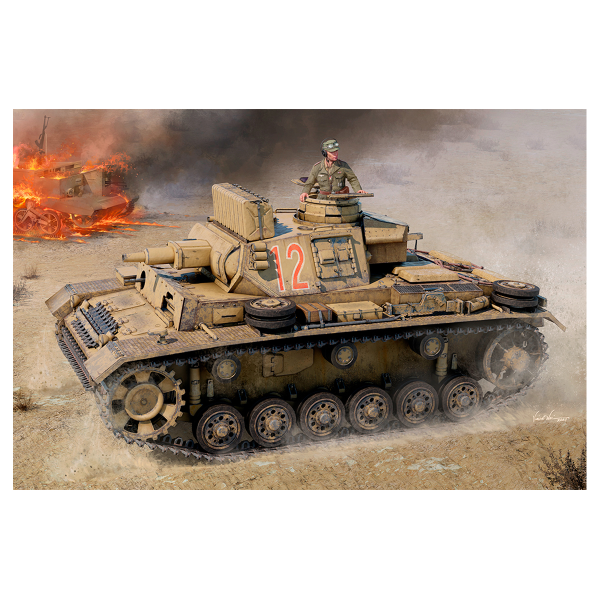 1/16 Pz.Kpfw.III Ausf.N – Tunisia