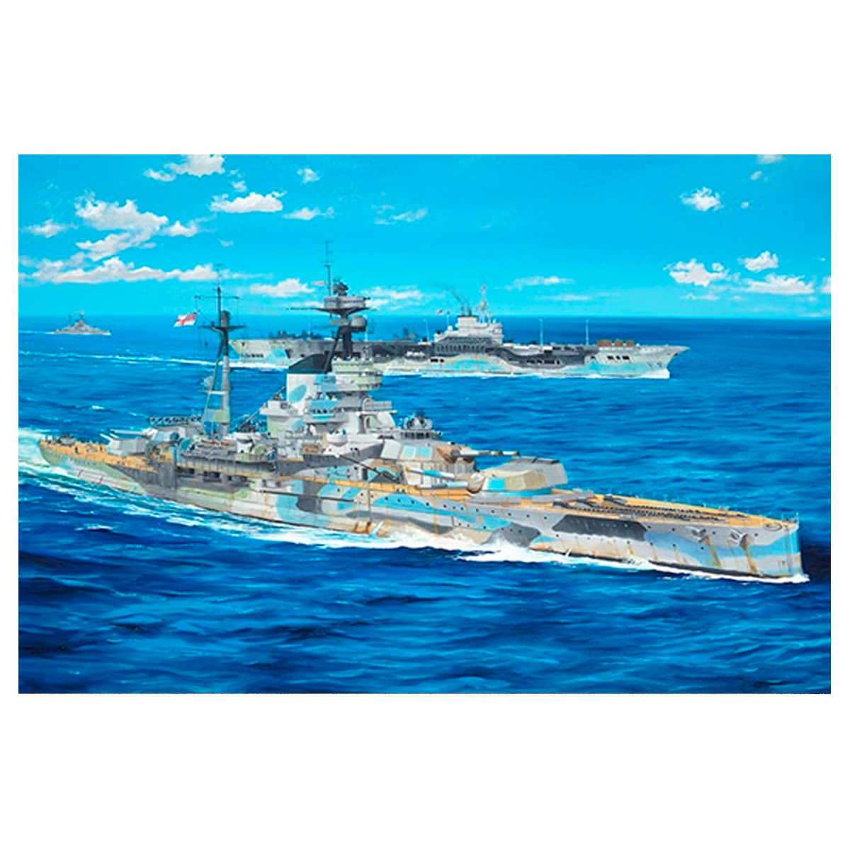 1/350 HMS Resolution British Battleship