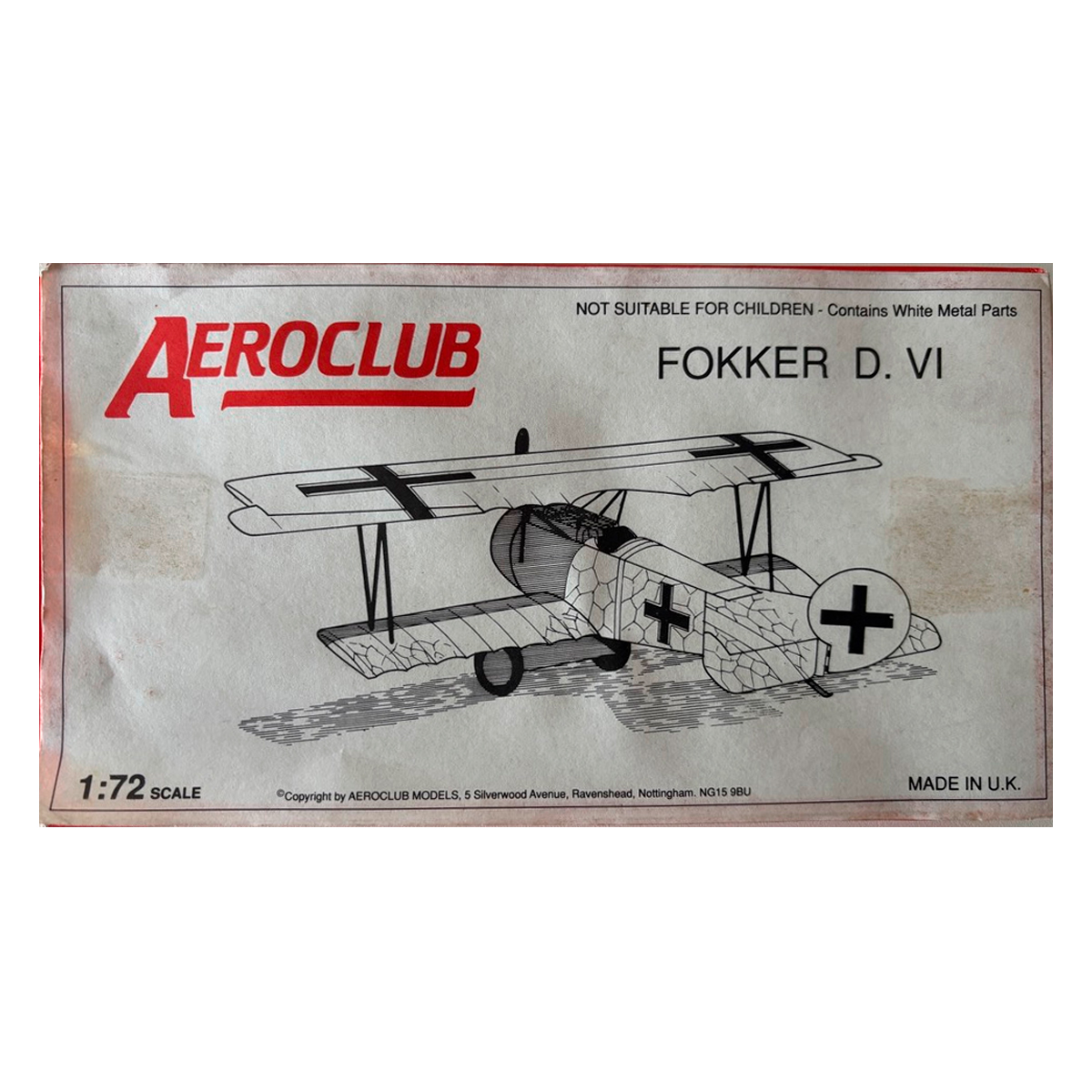 1/72 Fokker D.VI