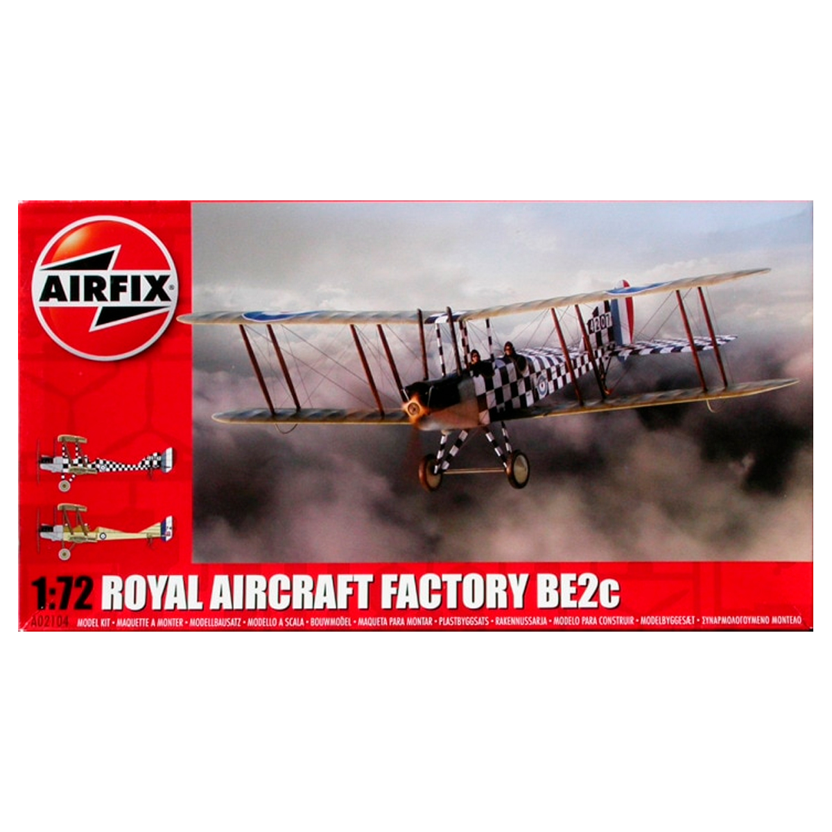 1/72 Royal Aircraft Factory BE2c