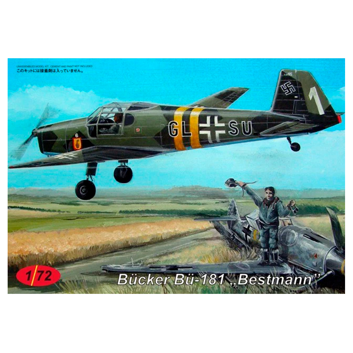 1/72 Bücker Bü 181 “Bestman”