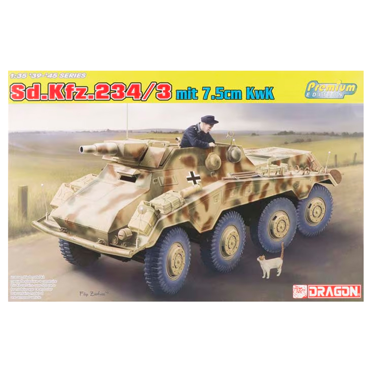 1/35 Sd.Kfz. 234/3 mit 7.5cm KwK ’39-’45 Series Premium Edition